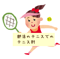 鈴鹿市　グランデ接骨院　クラブ活動でのテニス肘